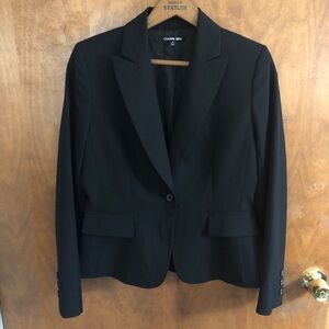 Gianni Bini Black Blazer Minimalist Career Professional Office Work Business 8